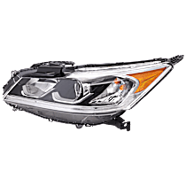 Driver Side Headlight, with Bulb, Halogen, Sedan, EX/EX-L/SE/Sport Models