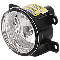 Front, Passenger Side Halogen Fog Light, Without bulb(s), CAPA Certified