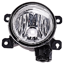 Front, Driver Side Halogen Fog Light, Without bulb(s)