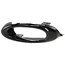 Front, Driver Side Fog Light Trim, Sedan, Primed