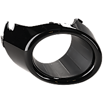 Front, Driver Side Fog Light Trim, Sedan, Primed