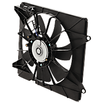 A/C Condenser Fan Passenger Side, 4 Cyl 2.4L, Single fan