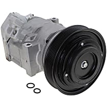 A/C Compressor, With Clutch, 6-Groove Pulley, 6 Cyl 3.7L