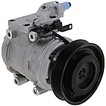 A/C Compressor, With Clutch, 6-Groove Pulley, 2.7L Engine