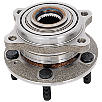 Wheel Hub, With Bearing, 5 x 4.5 in. Bolt Pattern