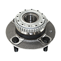 Rear, Driver or Passenger Side Wheel Hub, With Bearing, 4 x 4.5 in. Bolt Pattern