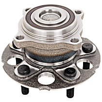 Rear, Driver or Passenger Side Wheel Hub, With Bearing, 4 x 3.94 in. Bolt Pattern
