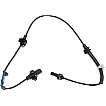 Front, Driver Side ABS Speed Sensor, Built in U.S.