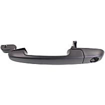 Front, Driver Side Exterior Door Handle, Primed, With Key Hole, Without Base