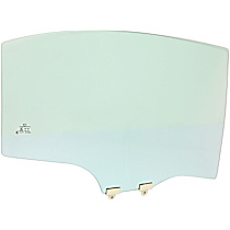 NAGD Passenger//Right Side Front Door Window Glass Replacement for 2017-2019 Honda Civic 4 Door Hatchback