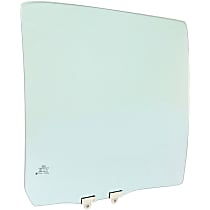 Rear, Passenger Side Door Glass, Japan or UK Built Vehicle, Without Privacy, Green Tint, FD21573 GTYN