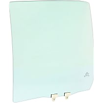Rear, Driver Side Door Glass, Japan or UK Built Vehicle, Without Privacy, Green Tint, FD21574 GTYN