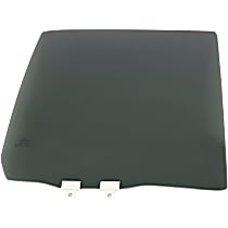Rear, Passenger Side Door Glass, Japan or UK Built Vehicle, With Privacy, Gray Tint Privacy, FD21573 YPYN