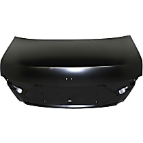 Trunk Lid - Primed, With Emblem and License Plate Holes