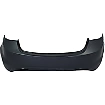 Rear Primed Bumper Cover, Sedan, USA Built Vehicle, CAPA Certified