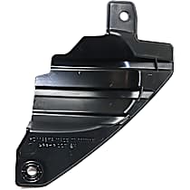 Rear, Passenger Side Bumper Trim, Black