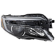 Passenger Side Halogen Headlight, With bulb(s), OE Replacement, CAPA Certified