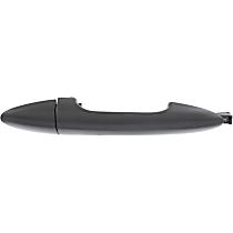 Front or Rear, Passenger Side Primed Exterior Door Handle, Without Key Hole