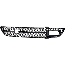 Front, Center Bumper Grille, Textured Black, 6 Cyl., 3.7L Engine