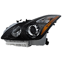 Driver Side Headlight, with Bulb, HID/Xenon, with HID bulb and ballast, 6 Cyl., 3.7L Engine