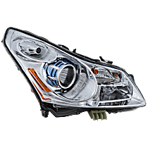 Passenger Side Headlight, with Bulb, HID/Xenon, with HID bulb and ballast