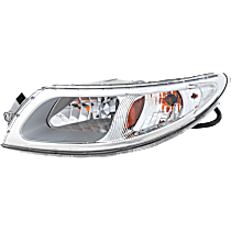 Driver Side Headlight, with Bulb, Halogen, Clear Lens, Base Model