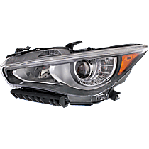 Driver Side Headlight, With bulb(s), LED, Without Adaptive Frontlighting System