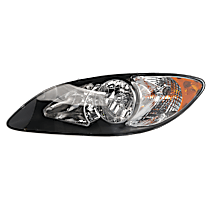 Driver Side Headlight, with Bulb, Halogen, Clear Lens