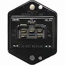 Blower Motor Resistor, with AC Manual Control - 
