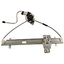 Front, Passenger Side Power Window Regulator, With Motor