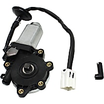 Front, Driver Side Window Motor, New