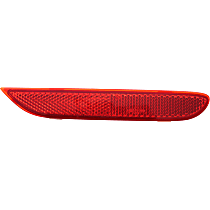 Rear, Passenger Side Bumper Reflector