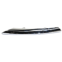 Front, Driver Side Bumper Trim, Chrome