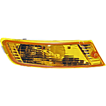 Front, Passenger Side Turn Signal Light, With bulb(s)