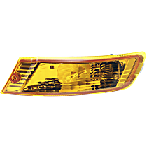 Front, Driver Side Turn Signal Light, With bulb(s)