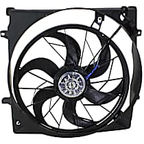 Radiator Fan - Fan Blade, Motor and Shroud, 6 Cyl., 3.7L Engine