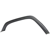Front, Driver Side, Fender Flares, For Models Without Country Package, Textured Black