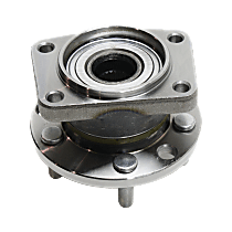 Rear, Driver or Passenger Side Wheel Hub, With Bearing, 5 x 4.25 in. Bolt Pattern, All Wheel Drive
