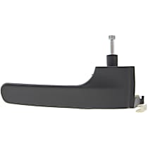 Front or Rear, Passenger Side Gray Interior Door Handle, Without Door Lock Hole, Sport Utility