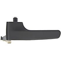 Front or Rear, Driver Side Gray Interior Door Handle, Without Door Lock Hole, Sport Utility