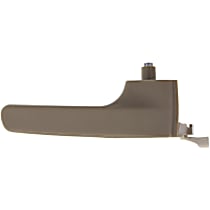 Front or Rear, Passenger Side Beige Interior Door Handle, Without Door Lock Hole, Sport Utility