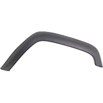 Rear, Driver Side, Fender Flares, For Models Without Country Package, Textured Black