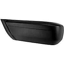 Rear, Driver Side Bumper End, Textured Plastic