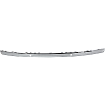 Rear, Driver or Passenger Side Bumper Trim, Chrome, With Parking Aid Sensor Holes