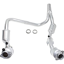 Front Catalytic Converter, Federal EPA Standard, 46-State Legal (Cannot ship to or be used in vehicles originally purchased in CA, CO, NY or ME), Y-Pipe, 3.8L Engine