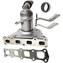 Front Catalytic Converter, Federal EPA Standard, 46-State Legal (Cannot ship to or be used in vehicles originally purchased in CA, CO, NY or ME), Four Wheel Drive, 2.4L Engine