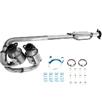 Front Catalytic Converter, Federal EPA Standard, 46-State Legal (Cannot ship to or be used in vehicles originally purchased in CA, CO, NY or ME), 4.0L Engine