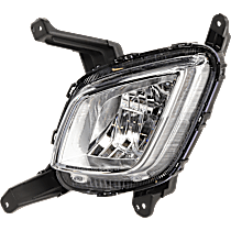 Front, Driver Side Halogen Fog Light, With bulb(s), OE Replacement