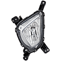 Front, Driver Side Halogen Fog Light, With bulb(s), OE Replacement