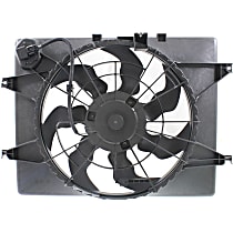 Radiator Fan -  Fan Blade, Motor and Shroud